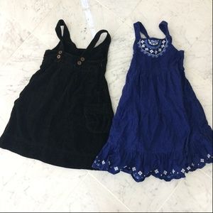 2 Girls Embroidered Dresses Size 6,